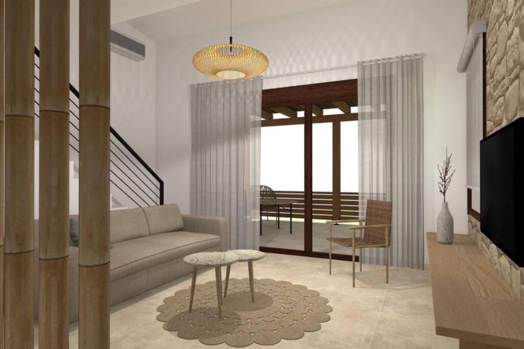 Palma Seaside Villa 1 Sarti Dış mekan fotoğraf